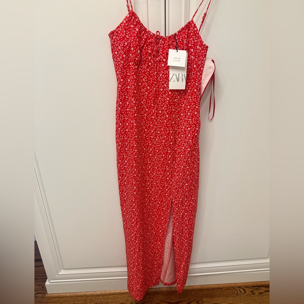 Long Zara dress with slit